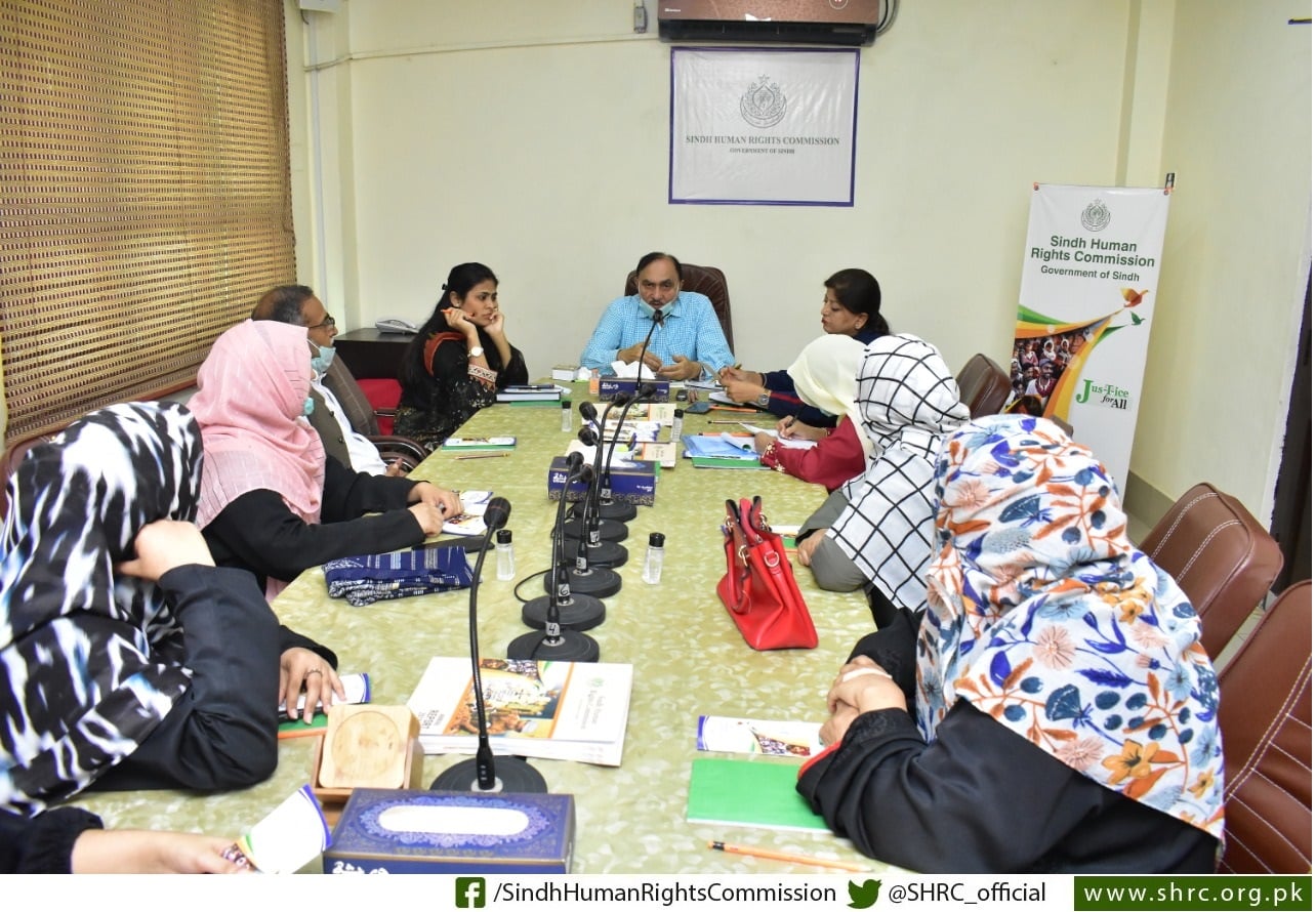 Women Development Foundation Pakistan team members paid a visit to the Sindh Human Rights Commission's office