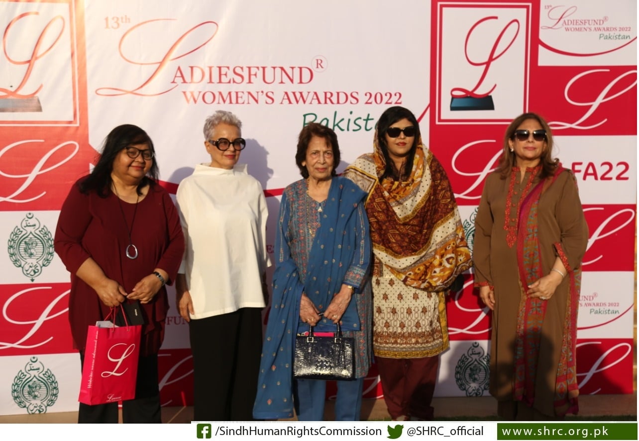  Justice (R) Majida Razvi, Chairperson SHRC has received the life time achievement award from Ladies fund, Dawood Global Foundation. 