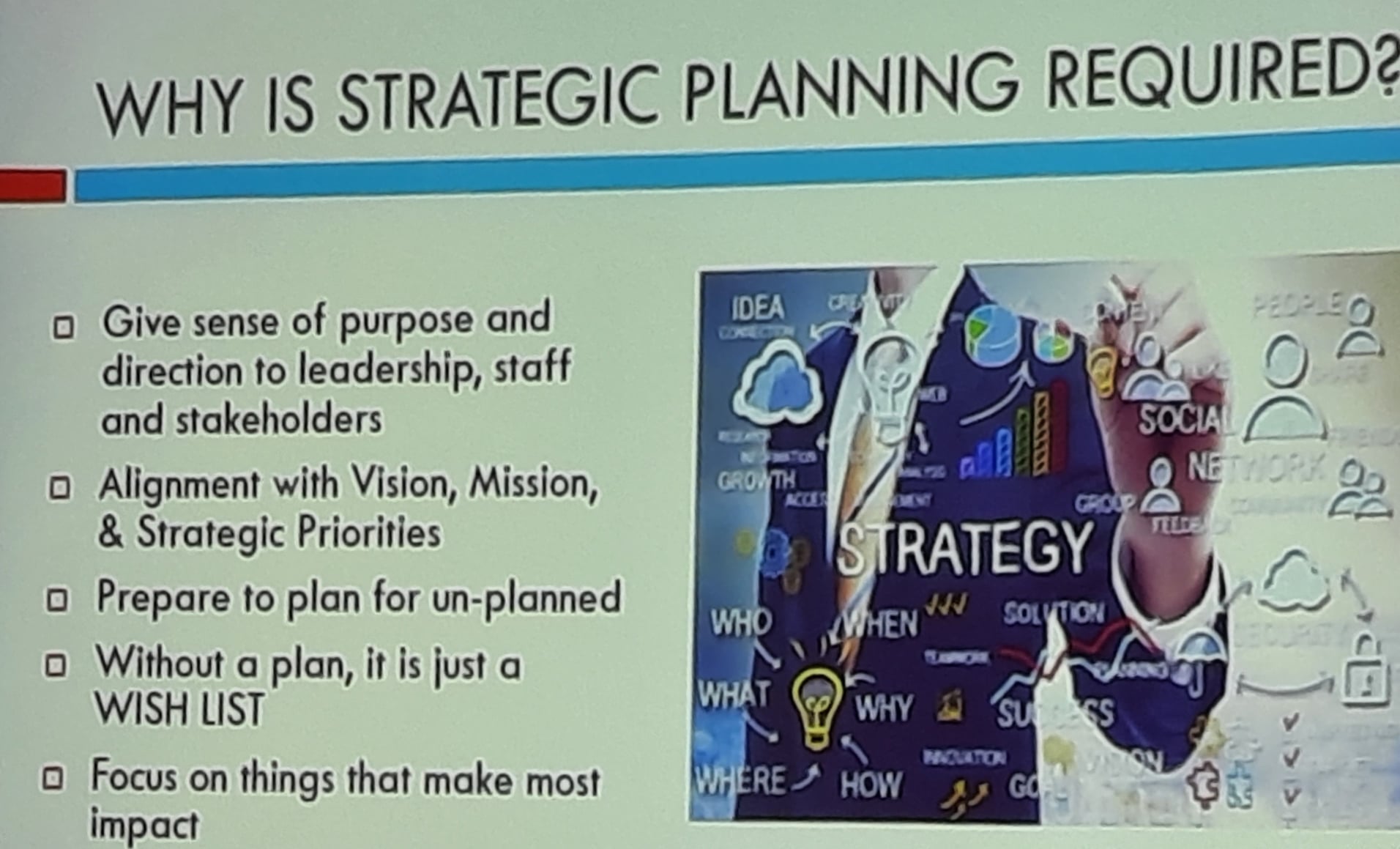 Strategic Planning Consultative Workshop