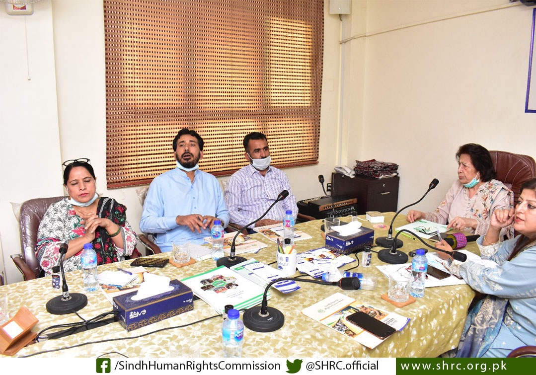the Human Rights and Social Welfare Department of Baluchistan visit the SHRC Office
