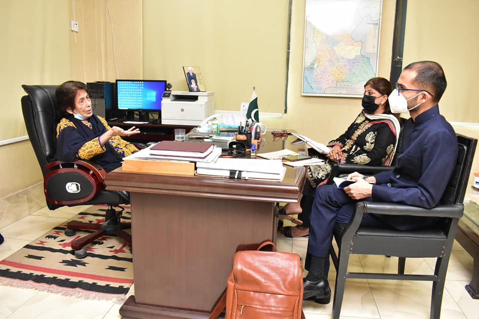Haqooq-e-Pakistan had a meeting with Chairperson Sindh Human Rights Commission