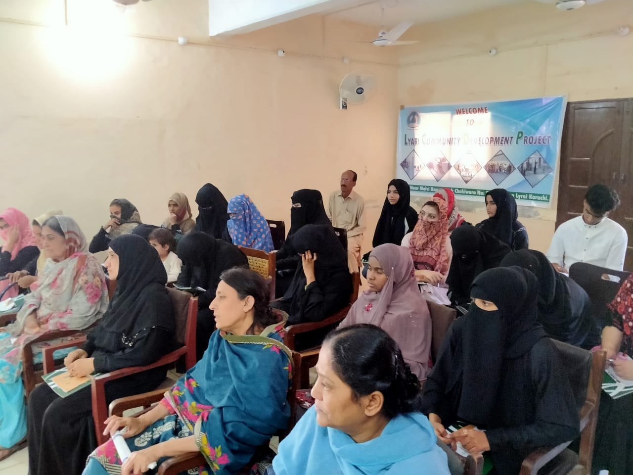 Awareness session with Lyari Community Development Project