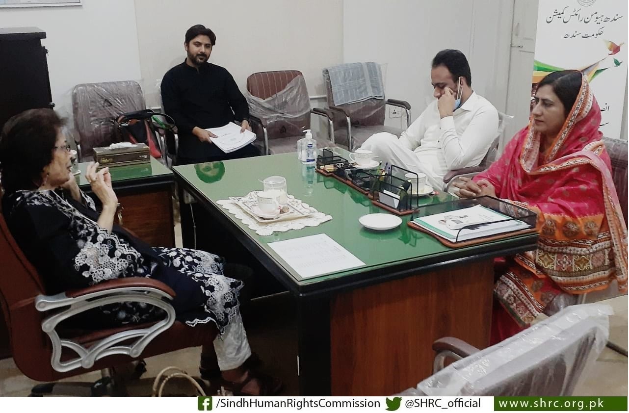 Justice (R) Majida Razvi, Chairperson SHRC Visited Sindh Human Rights Commission Sukkur office