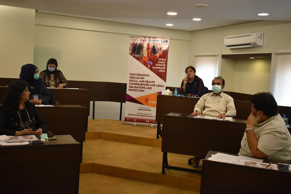 Child Early Forced Marriage - CEFM conducted conversations