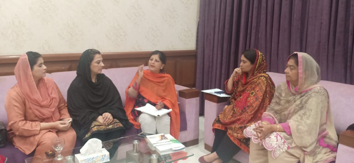 Ms. Fareeda Tahir, Public Relation Officer, SHRC conducted meeting with the MPAs