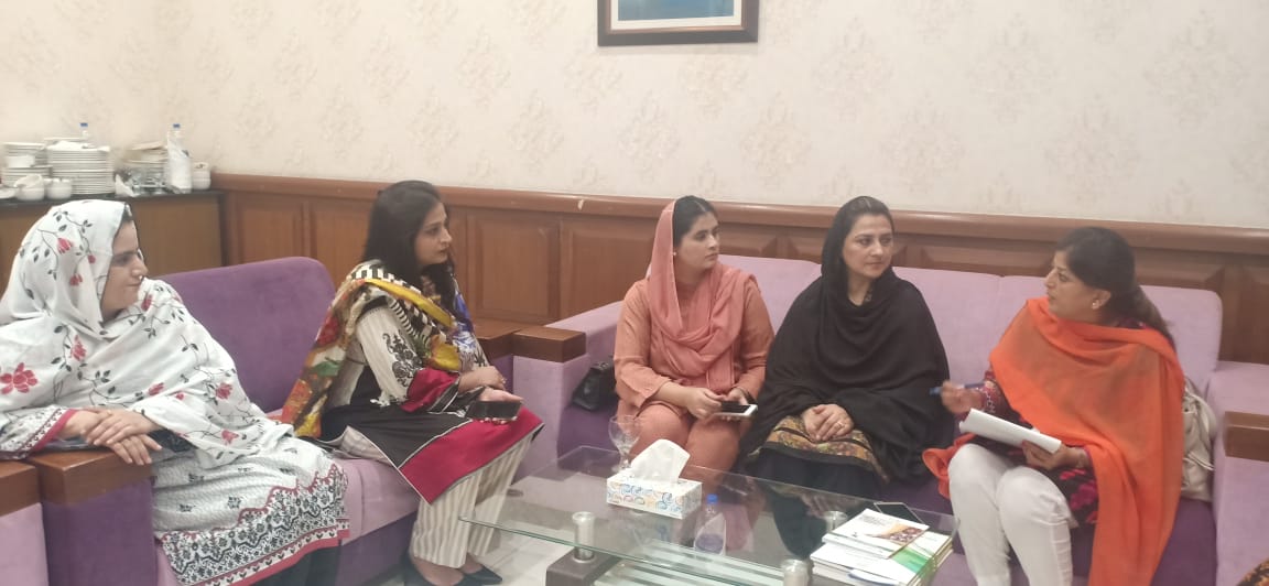 Ms. Fareeda Tahir, Public Relation Officer, SHRC conducted meeting with the MPAs
