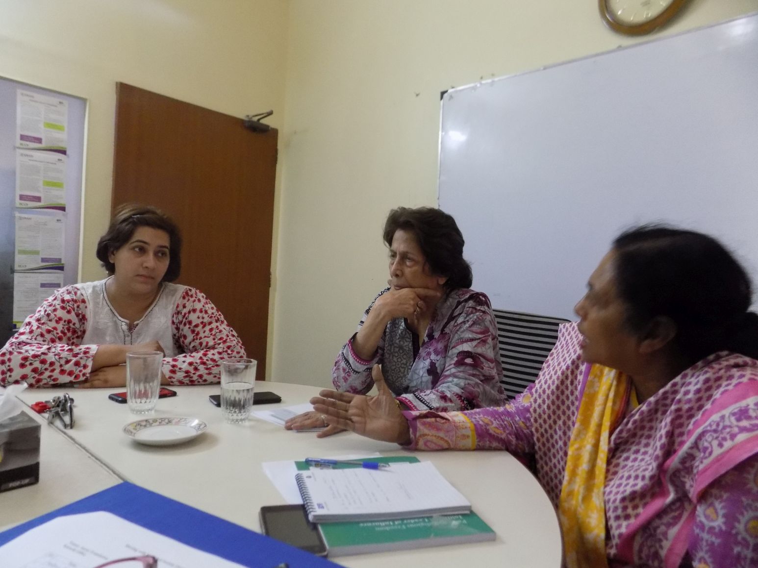 Meeting at Aurat Foundation