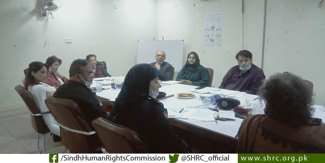 Justice (R) Majida Razvi, Chairperson SHRC attended the National Commission for Human Rights meeting.