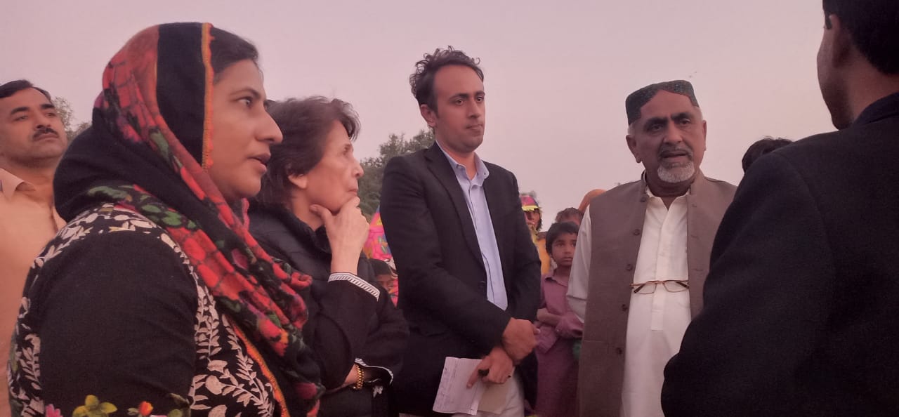 Chairperson SHRC, along with her team members visited, village Kolhi Paro Bhaway-jo-Tarr.