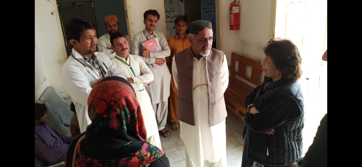 Chairperson SHRC, paid a surprised visit at Government Dispensary Adhigam Tharparkar.